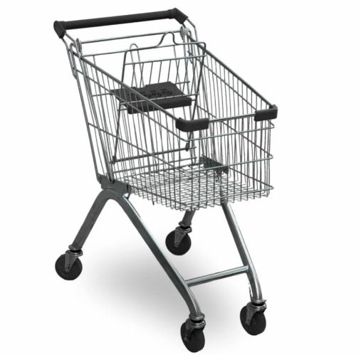 Carro de supermercado metalico 60lts