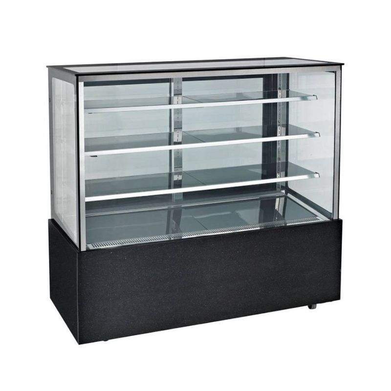 Vitrina Refrigerada Confitera 1.2 Mts 3 estantes