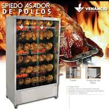 Spiedo 6 espadas a gás VENANCIO