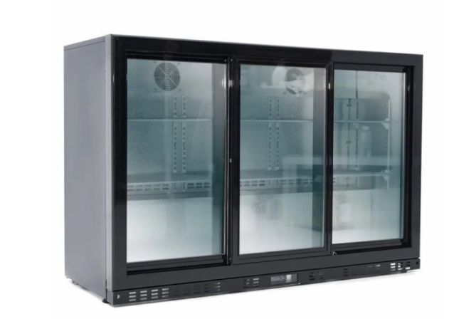 EXPOSITOR KUMA 3 PUERTAS CORREDIZAS  320lts