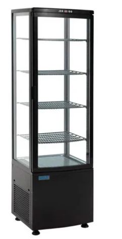 EXPOSITOR  KUMA 4 caras de vidrio 235lts  mod:CL-238L