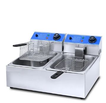 Freidores Eléctricos FLAMEMAX 8.5X + 8.5L 2 canastos 2 cubas HEF-89