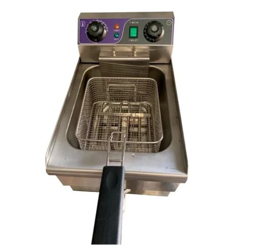 FRITADOR FLAMEMAX  6.8lts 1 canasto c/canilla de desagote HEF-131