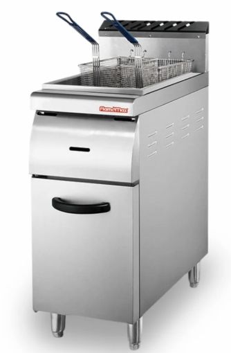Fritador 6.8lts 1 canasto c/canilla de desagote HEF-131