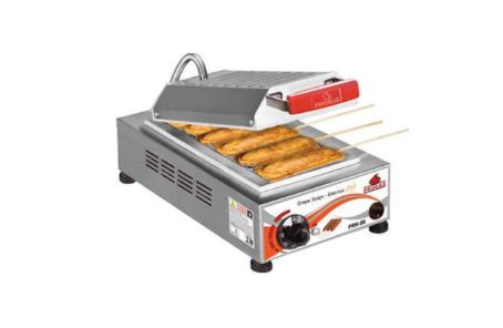 Crepera PROGAS  eléctrica para 6 crepes suizo. Consumo 1,3Kw/h.