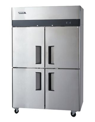 HELADERA VENTUS  4 PUERTAS  INOX  1400 x 600 mm- MOD: VR4PS1000