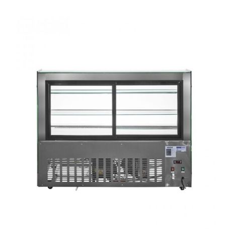 VITRINA CURVA VENTUS MEDIDA:1500x700x1200mm MOD: VP-1500C