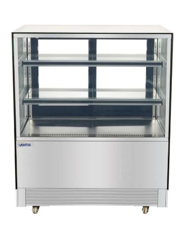 VITRINA CUADRADA VENTUS  MEDIDAS:1000x700X 1230 mm MOD: VP-1000CE