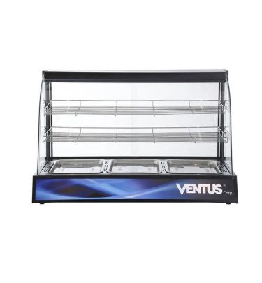 VITRINA VENTUS CON CALOR - SOBREMESA CURVA MOD: VMCD-3  MEDIDAS: 94x48x62 CM