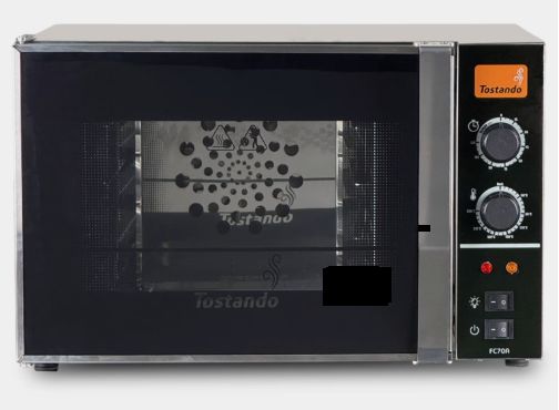 Horno Tostado Compac Turbinado 4 bandejas 35x35 cm -Brasil mod: FC70A