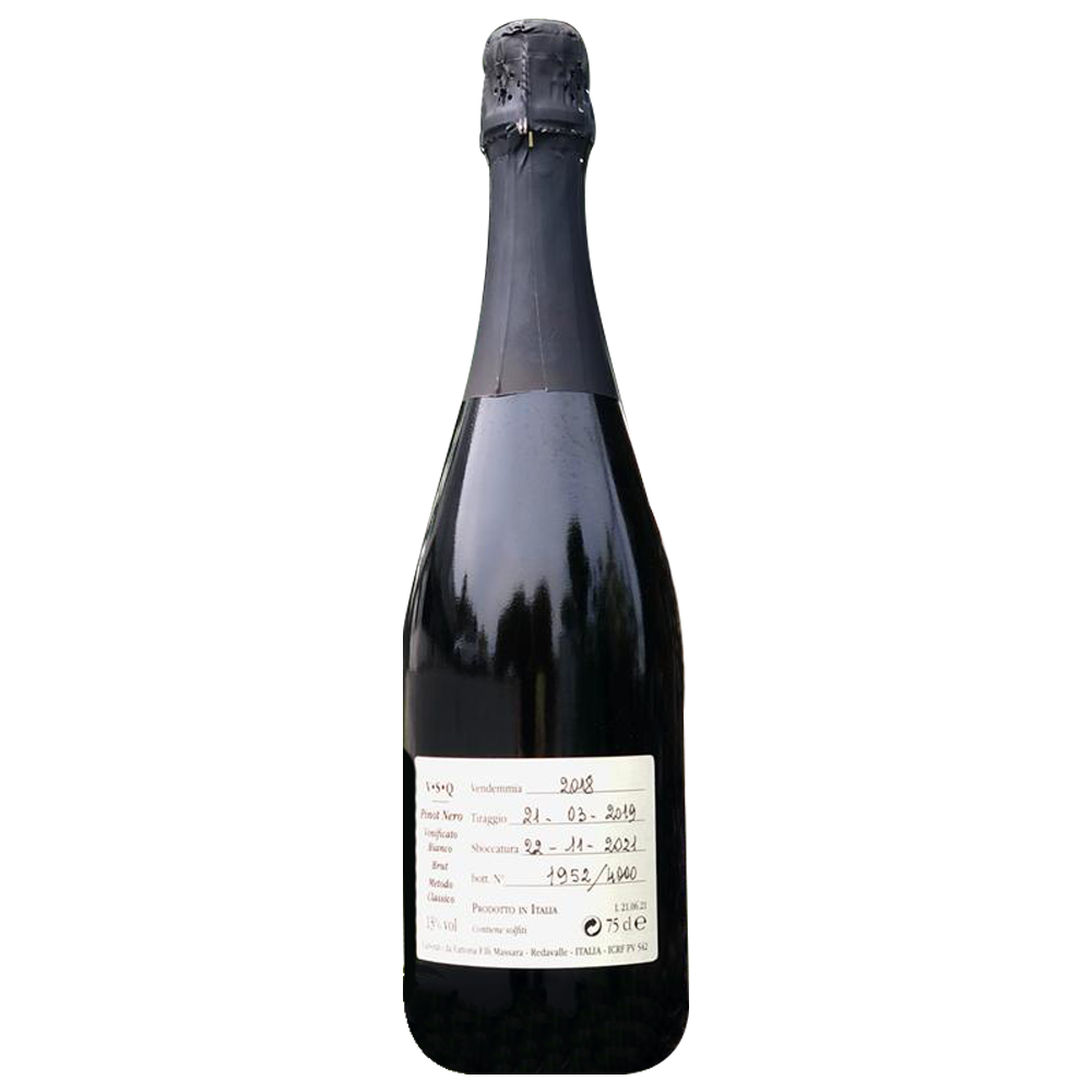 SPUMANTE PINOT NERO VINIFICATO BIANCO BRUT - F.LLI MASSARA