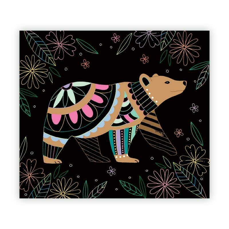 Mis cuadros para rascar: animales fantásticos