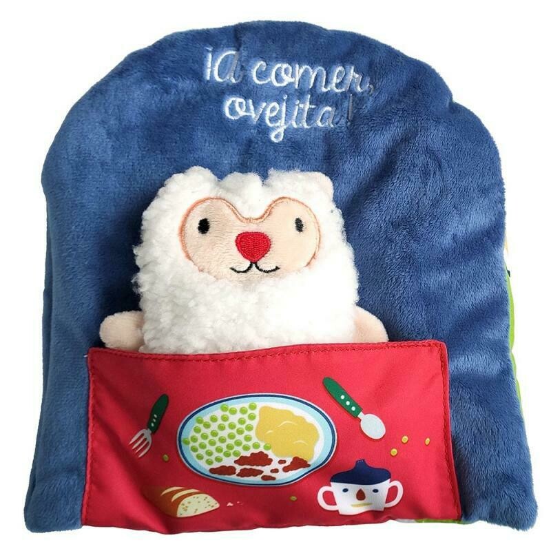 Libro tela: A comer ovejita