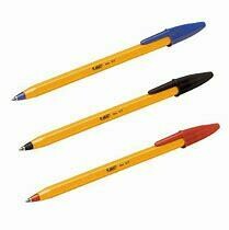 BOLIGRAFO BIC NARANJA CRISTAL FINO