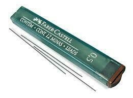 MINA FABER CASTELL 0.5 HB