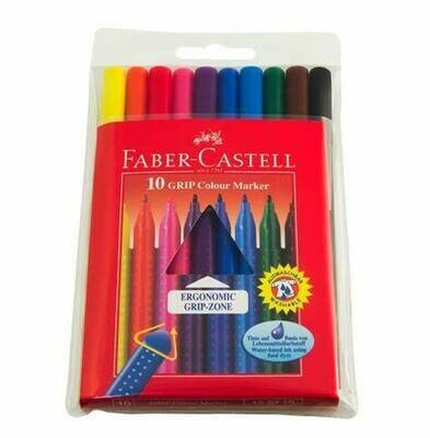 ROTULADORES FABER CASTELL 10 COLORES