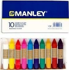 CERAS MANLEY 10 COLORES