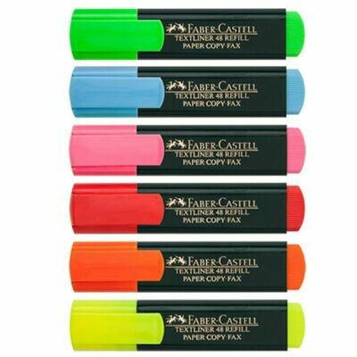 MARCADOR FLUORESCENTE FABER CASTELL