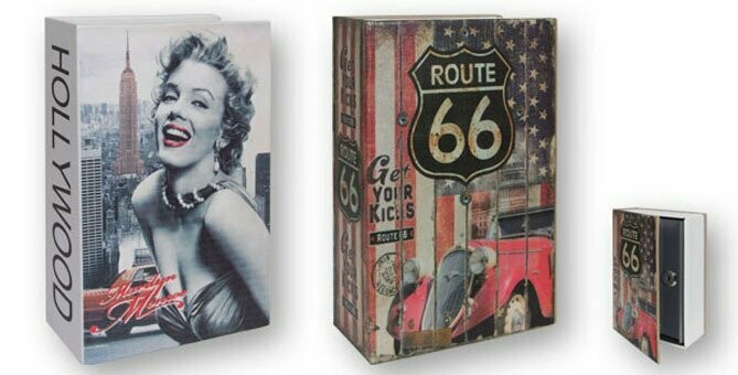 CAJA FUERTE BOOK SAFE MARILYN MONROE
