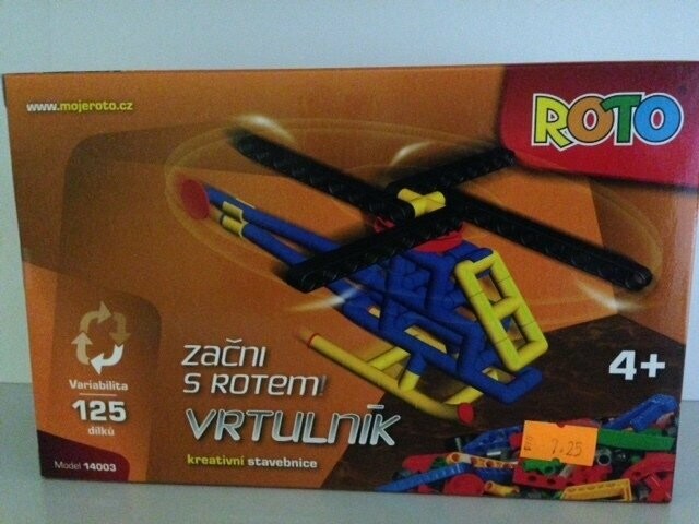 HELICOPTERO ENCAJABLE ROTO