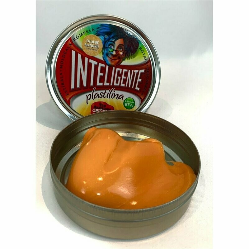 PLASTILINA INTELIGENTE CULO DE MANDRIL FLUORESCENTE PLASTILINA INTELIGENTE CULO DE MANDRIL FLUORESCENTE