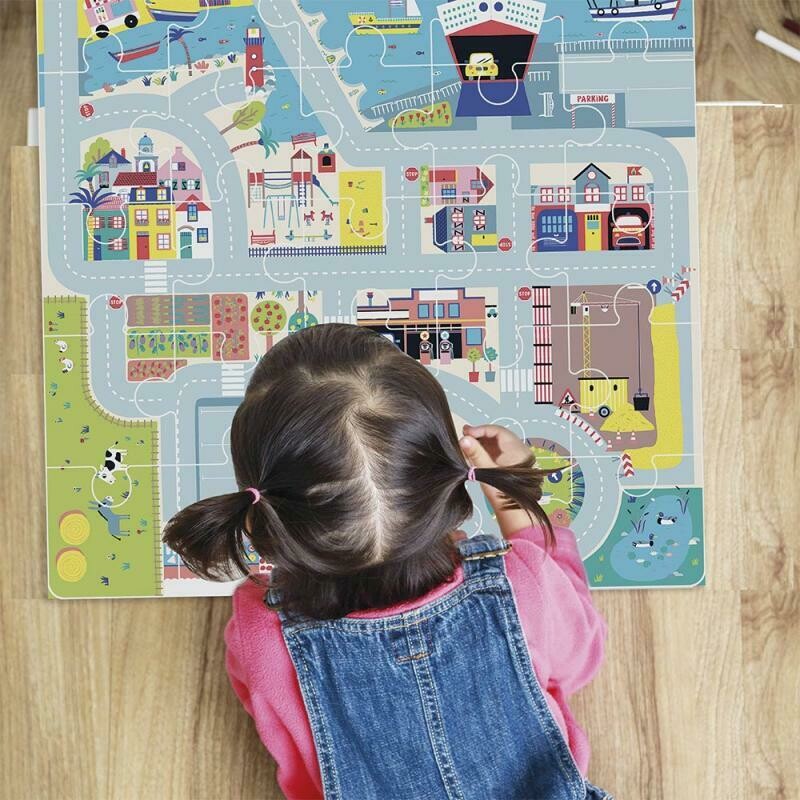 Puzzle circuito de coches