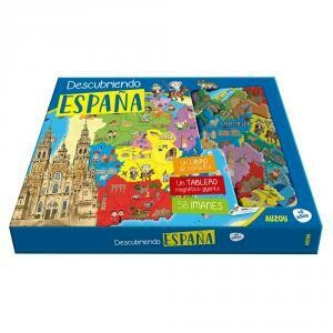 Descubriendo España - Atlas tablero magnético (Mi estuche magnético)