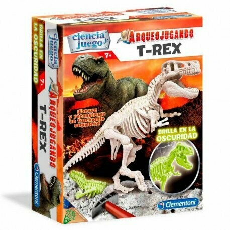 ARQUEO JUGANDO T-REX FLUORESCENTE