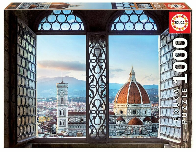 PUZZLE 1000 VISTAS DE FLORENCIA