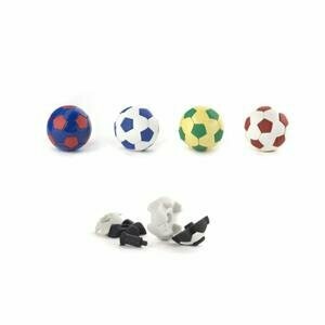 GOMAS BALON FUTBOL SET 5 UNID.