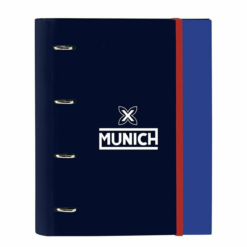 CARPETA 4 ANILLAS ANCHA MUNICH RETRO