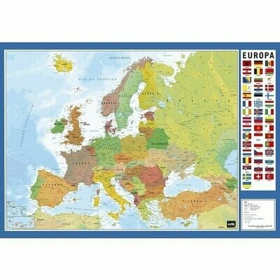 VADE SOBREMESA MAPA DE EUROPA