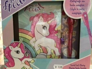 DIARIO CANDADO UNICORNIO