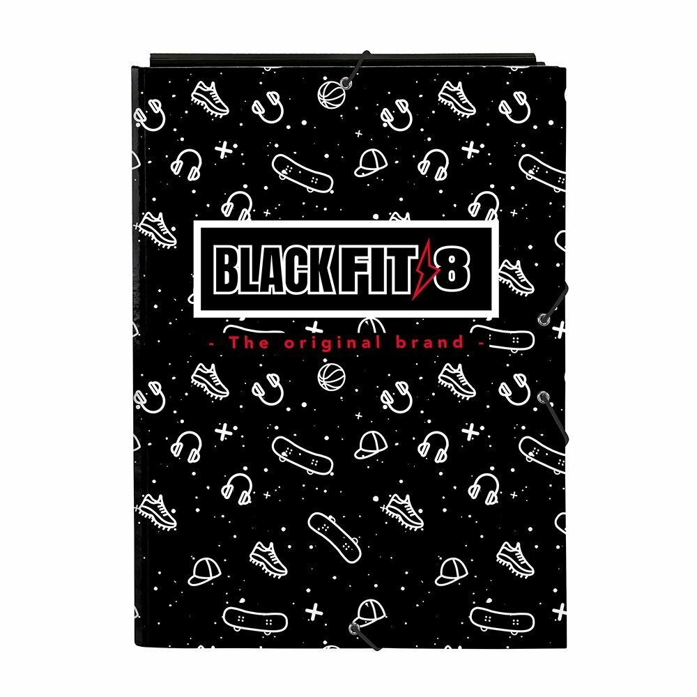 CARPETA FOLIO 3 SOLAPAS BLACKFIT8 "SPORT GALAXY"