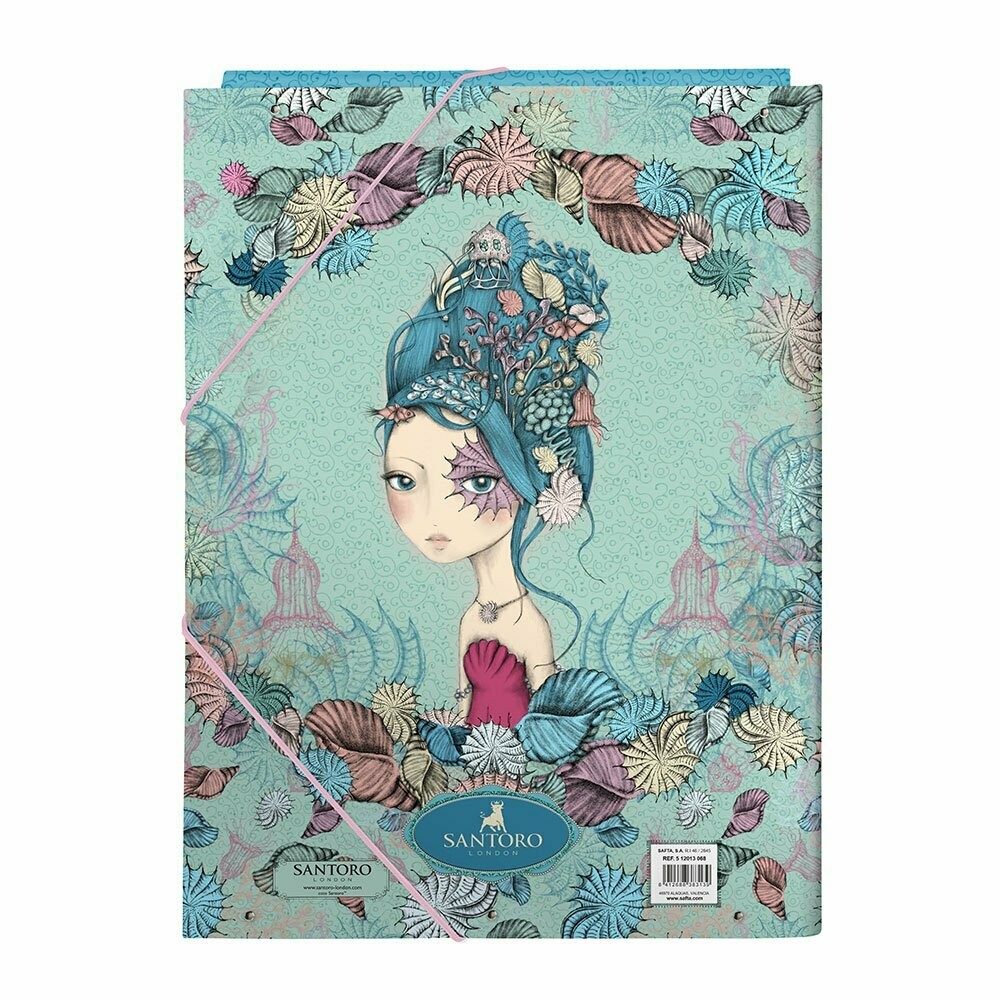 CARPETA FOLIO 3 SOLAPAS SANTORO™’S MIRABELLE MARINA