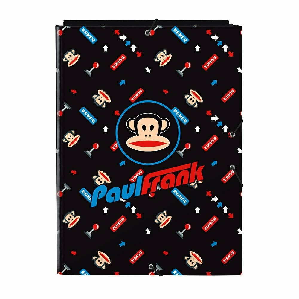 CARPETA FOLIO 3 SOLAPAS PAUL FRANK "RETRO GAMER"