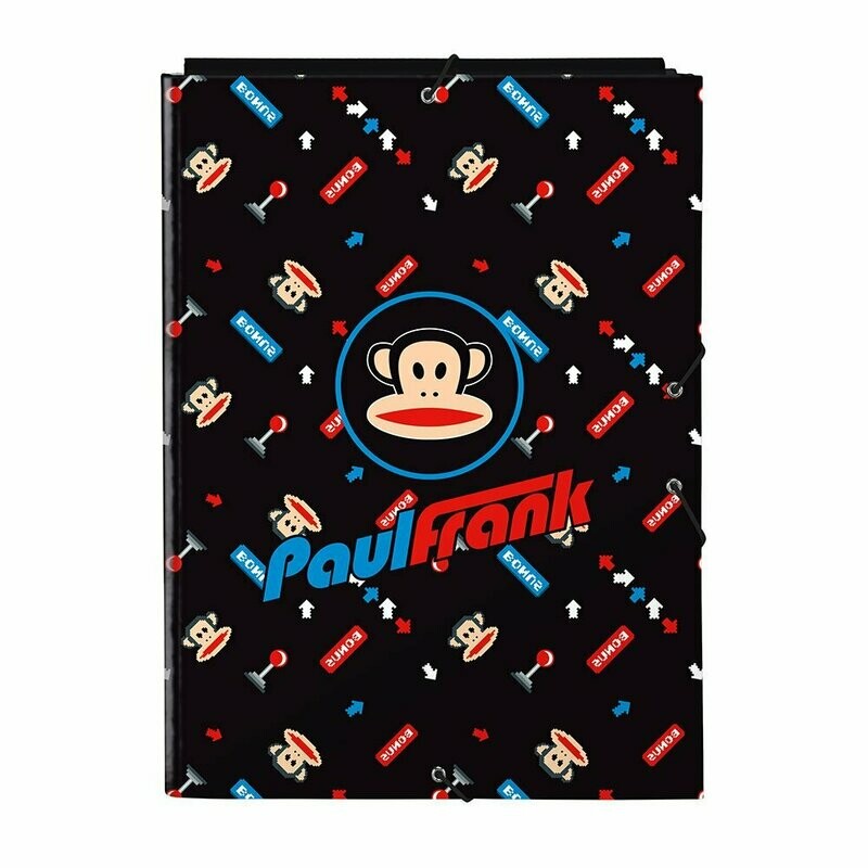 CARPETA FOLIO 3 SOLAPAS PAUL FRANK "RETRO GAMER"