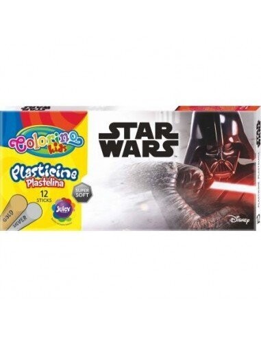 PACK 12 PLASTILINA STAR WARS