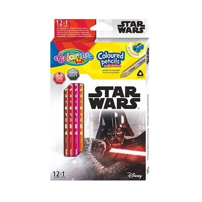 PACK 12+1 LAPICES STAR WARS