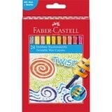 CERAS TWIST CRAYONS 24 COLORES FABER CASTELL