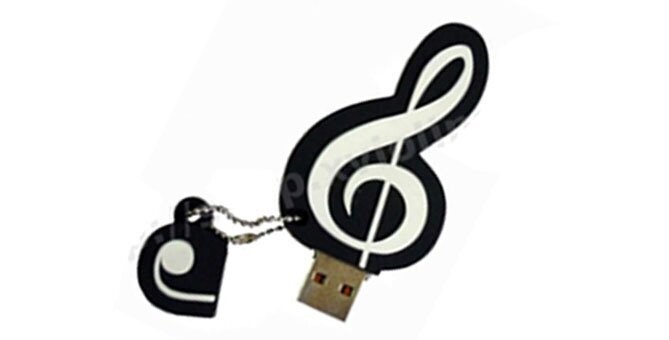 USB 16 GB CLAVE DE SOL