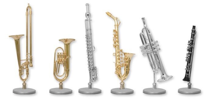 INSTRUMENTOS MUSICALES MINIATURA