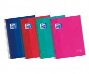 CUADERNO OXFORD EUROPEAN 10 COLORES 150 HOJAS CUADRICULA 5X5