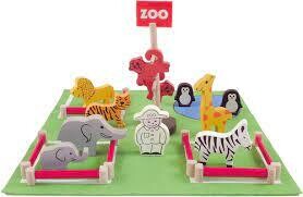 JUEGO LATA ZOO ANIMALES