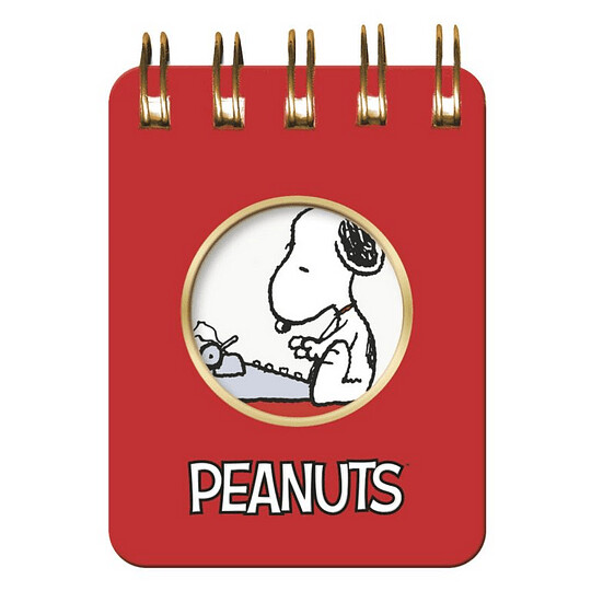 LIBRETA MINI ESPIRAL SNOOPY
