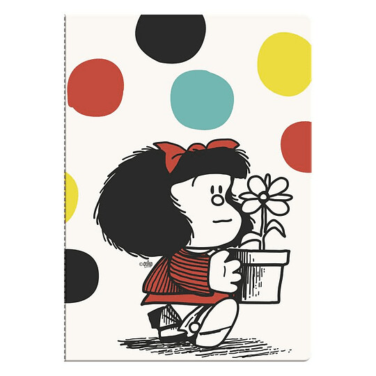 LIBRETA TAPA BLANDA GRANDE MAFALDA