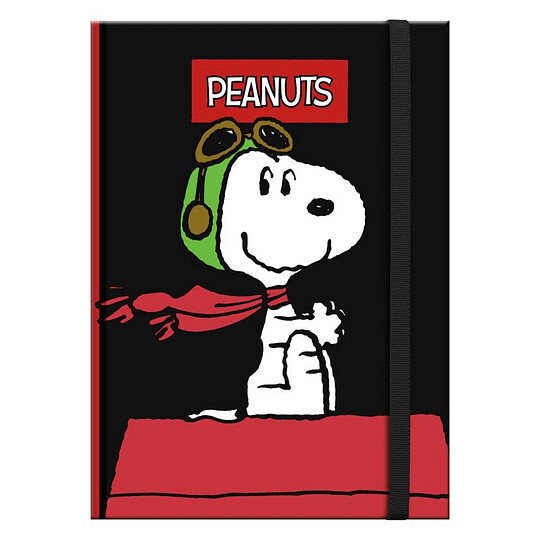 LIBRETA PEQUEÑA TAPA DURA SNOOPY