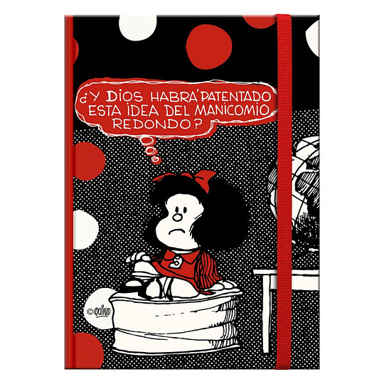 LIBRETA PEQUEÑA TAPA DURA MAFALDA