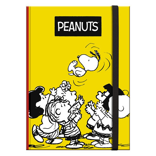 LIBRETA PEQUEÑA TAPA DURA SNOOPY