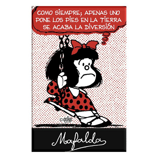 LIBRETA CIERRE MAGNETICO MAFALDA